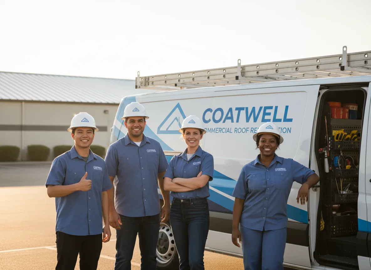 Commercial roof coating company in Perry, OK